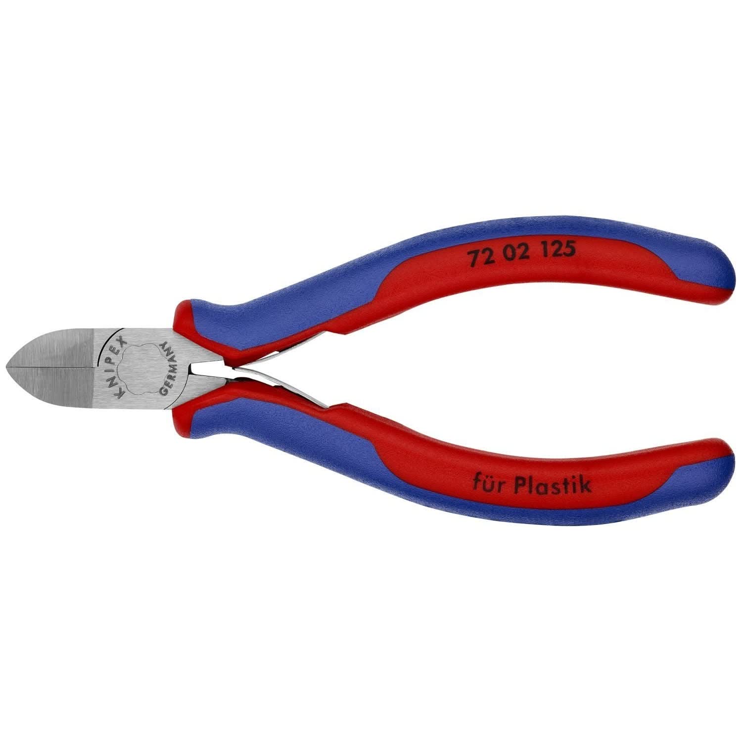 Knipex 72 02 125 Diagonal Pliers for Flush Cutting Plastics – Tool Nut