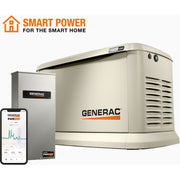 Generac 7210 Guardian 24kW Home Standby Generator with PWRview Transfer Switch Wi-Fi Enabled