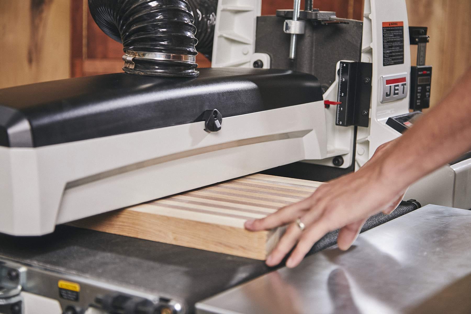 Jet 723544CSK JWDS-2550 Drum Sander With Closed Stand