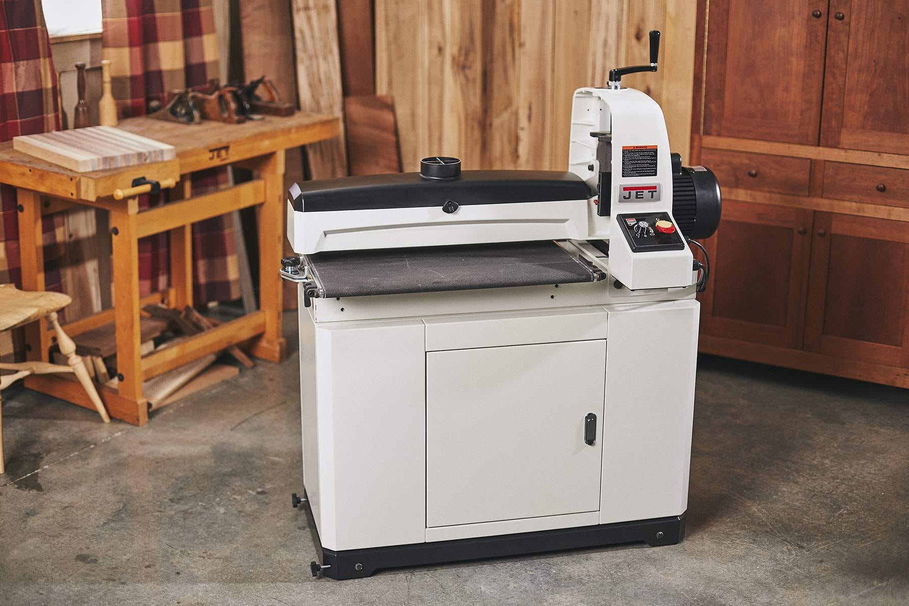 Jet 723544CSK JWDS-2550 Drum Sander With Closed Stand