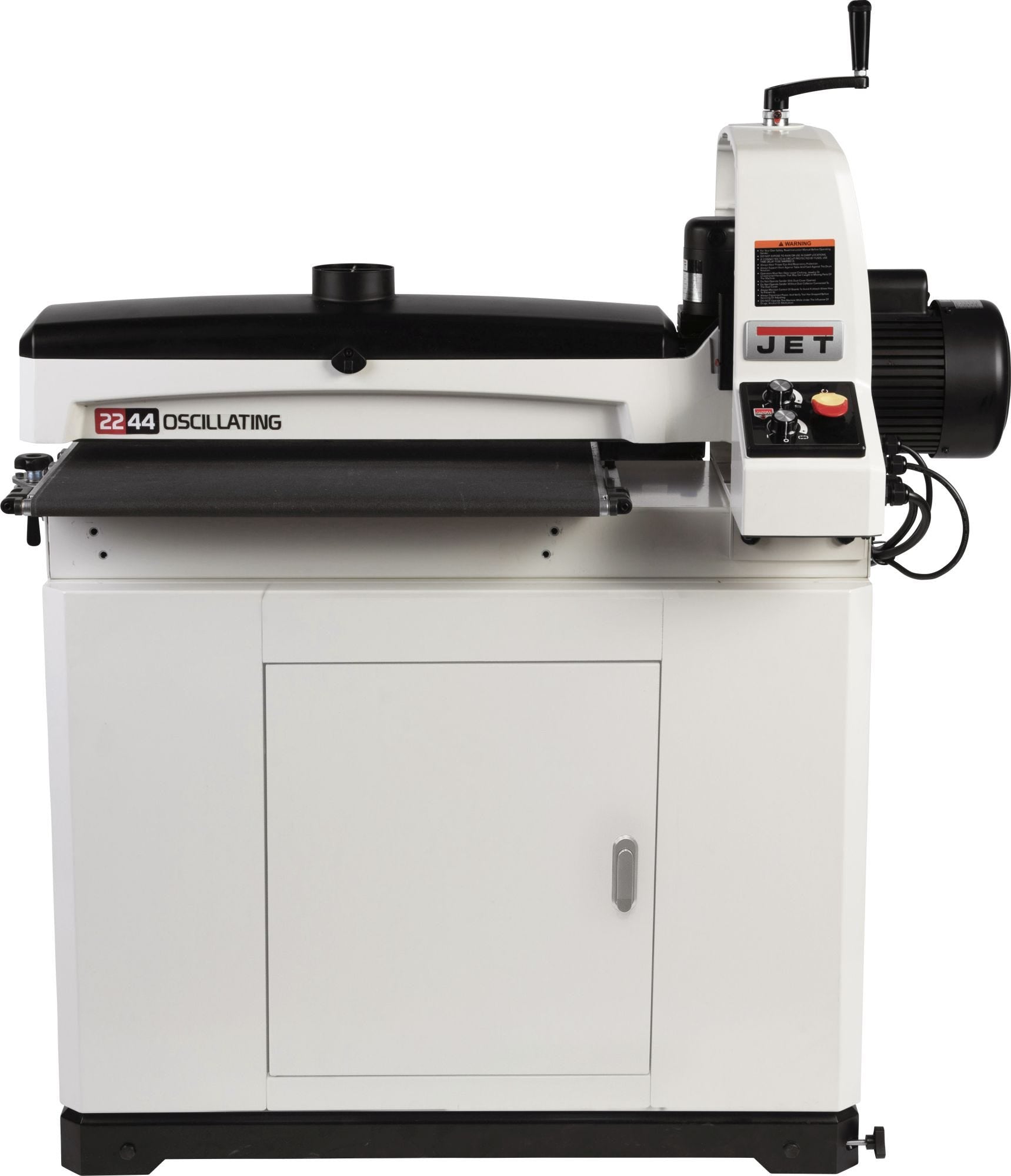 Jet 723544OSCK JWDS-2244OSC Oscillating Drum Sander with Closed Stand