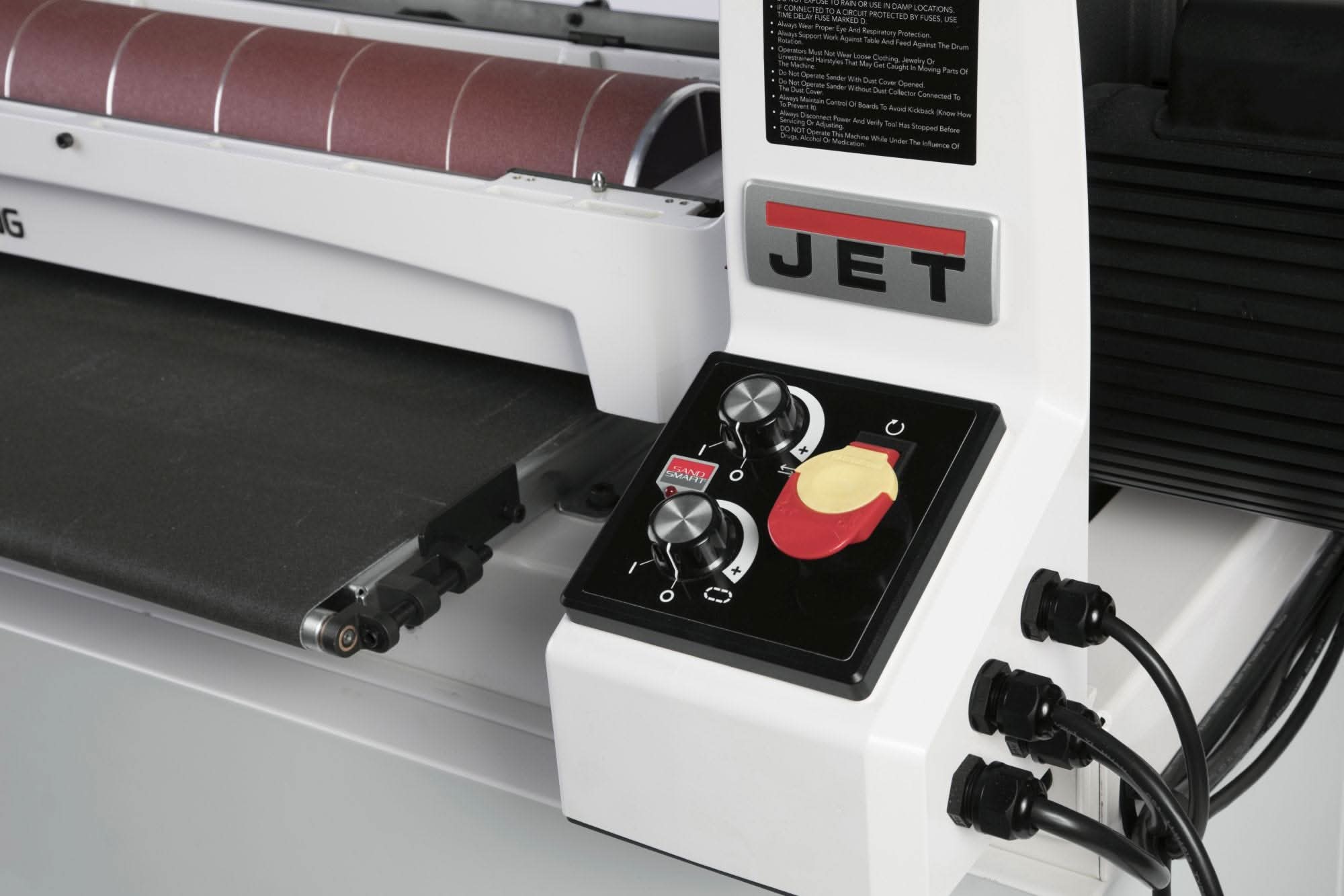Jet 723544OSCK JWDS-2244OSC Oscillating Drum Sander with Closed