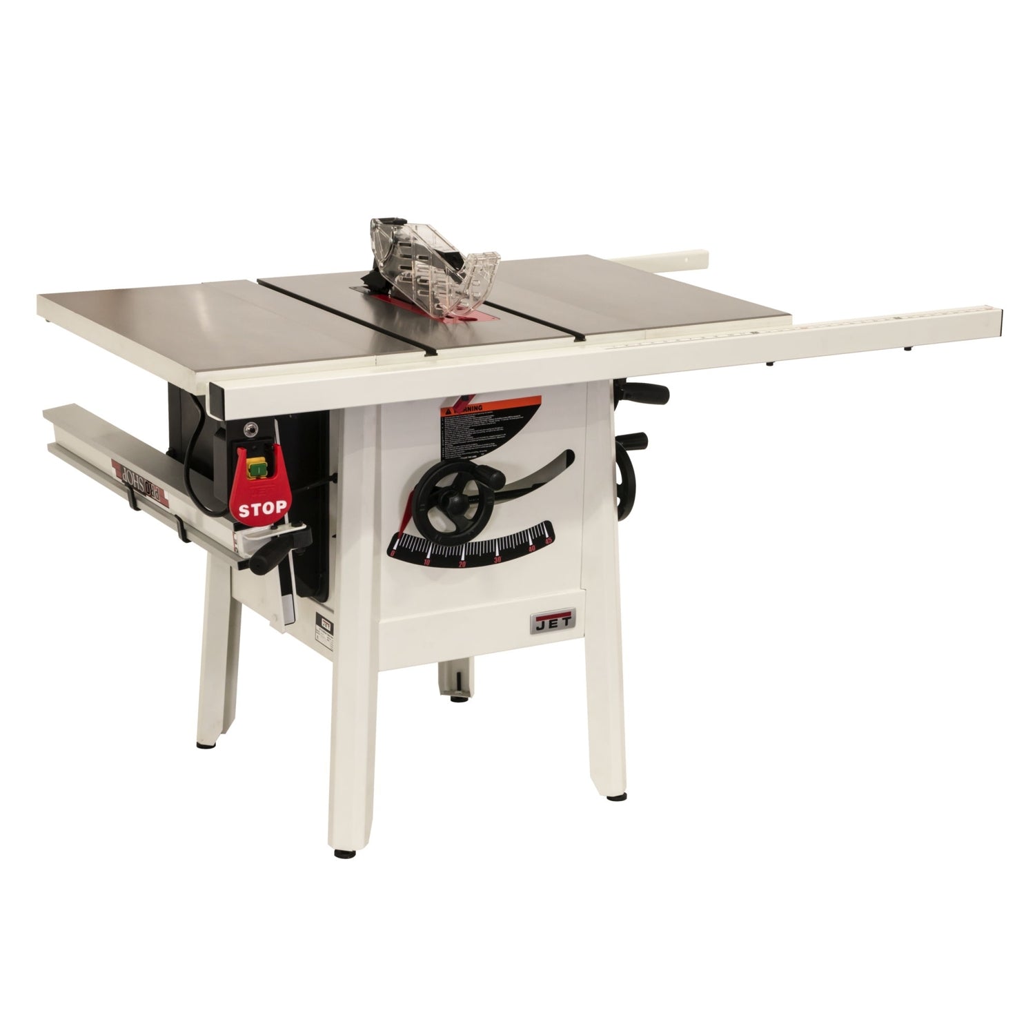 Jet 725000K JPS2-115 10" ProShop 1.75 HP 1 PH 115V 30" Fence System, Cast Wing w/ Riving Knife