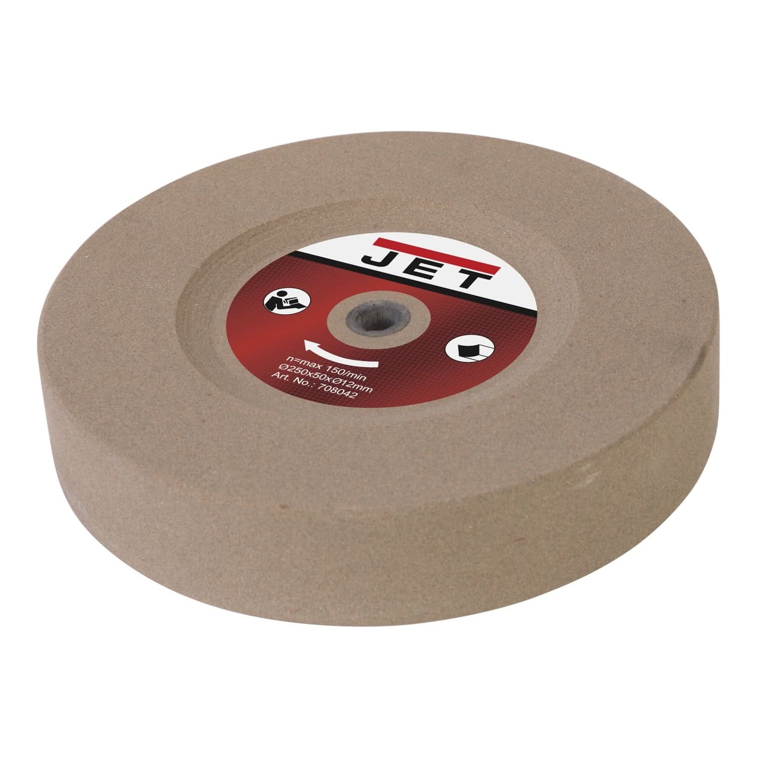 JET 727022 10-Inch 220 Grit Aluminum Oxide Grinding Wheel for JWS