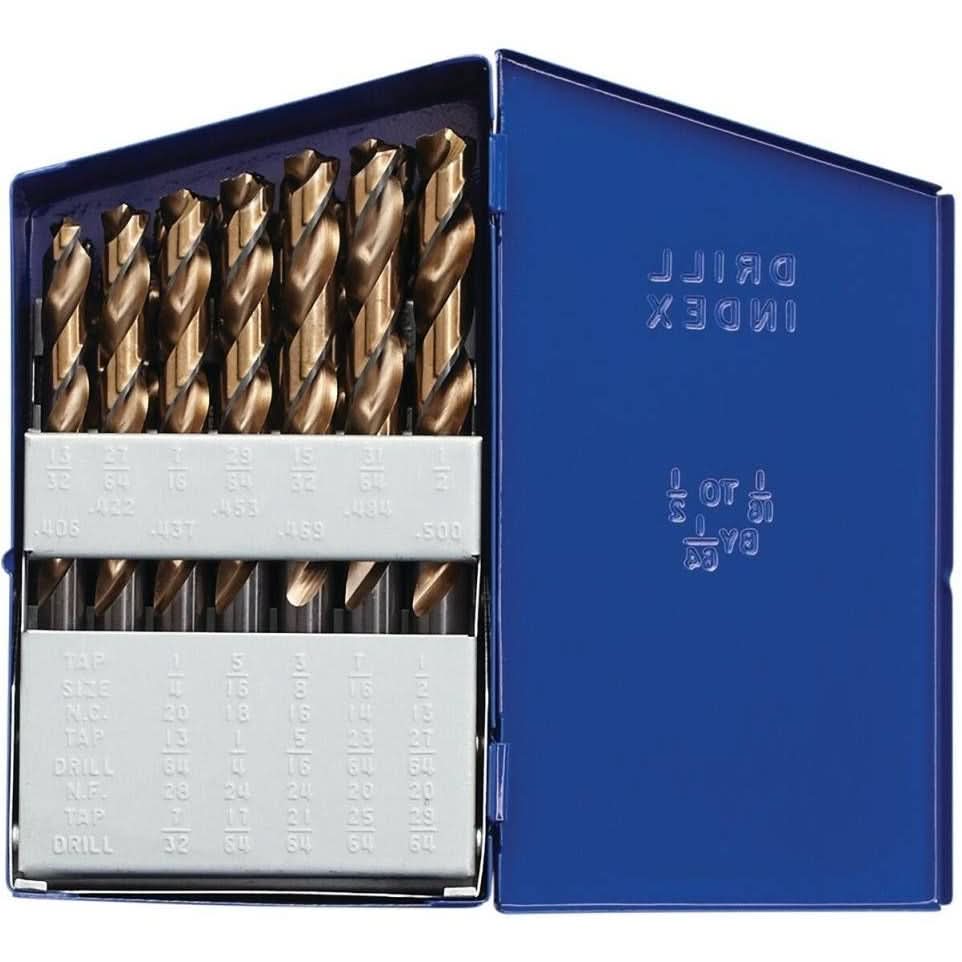 Irwin 73138 High Speed Steel Drill Turbo Point Tip 29 Piece Set – Tool Nut