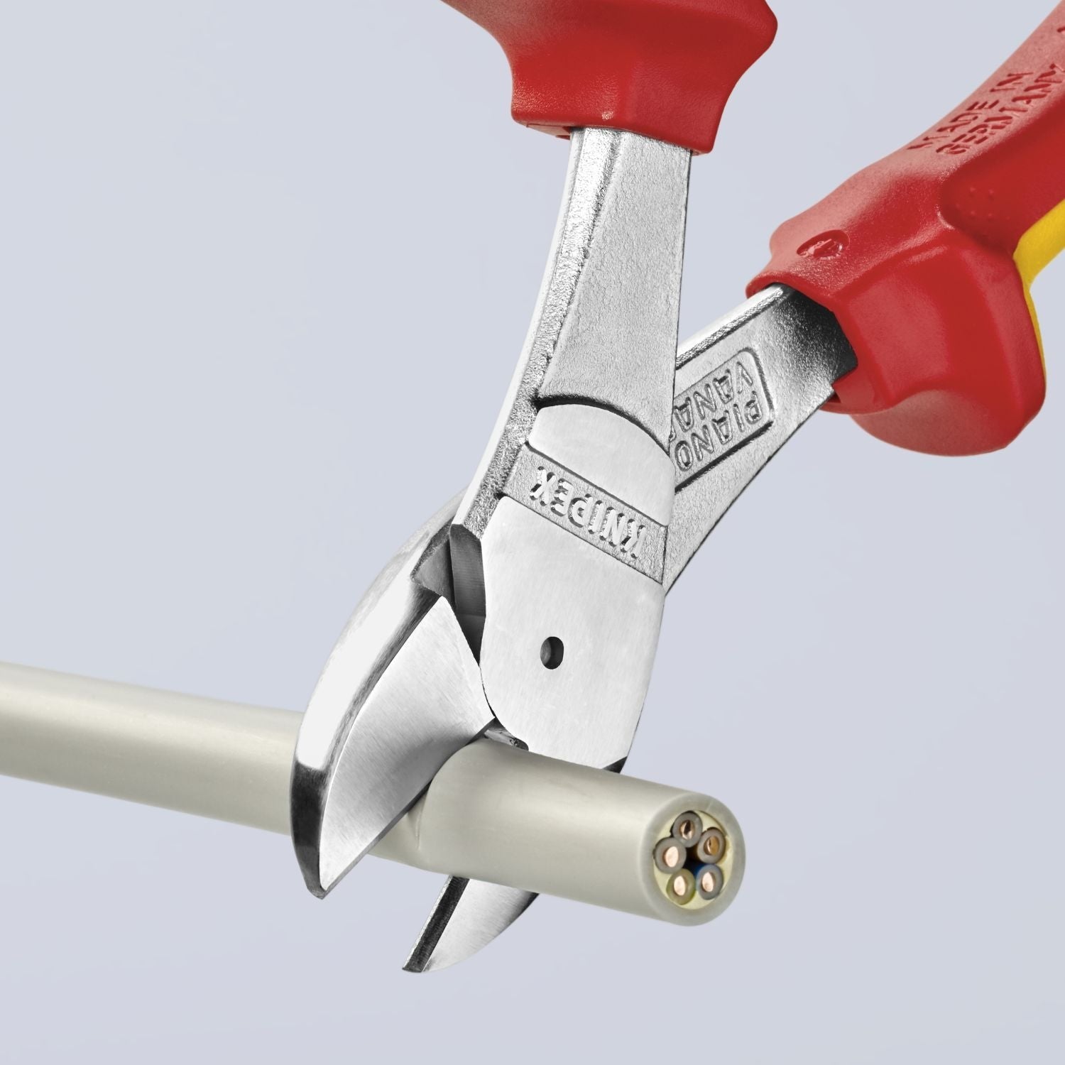 Knipex 74 06 200 High Leverage Diagonal Cutters-1000V Insulated