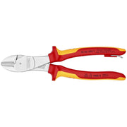 Knipex 74 06 200 T High Leverage Diagonal Cutters-1000V Insulated-Tethered Attachment
