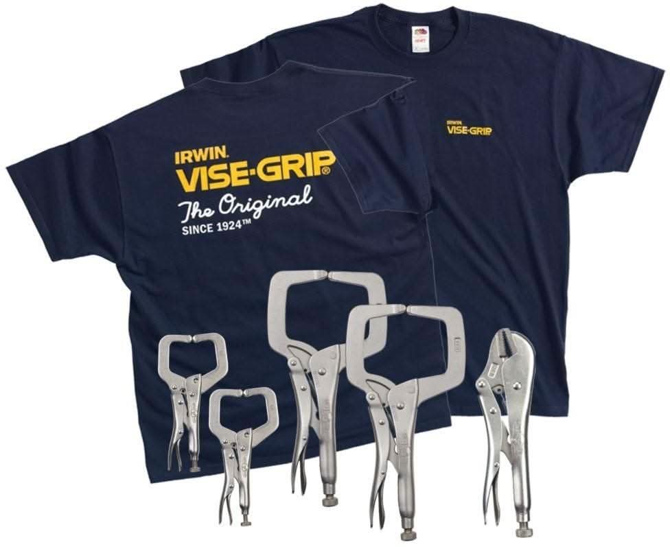 Irwin 74 VISE-GRIP Original 5-Piece Locking Pliers Set