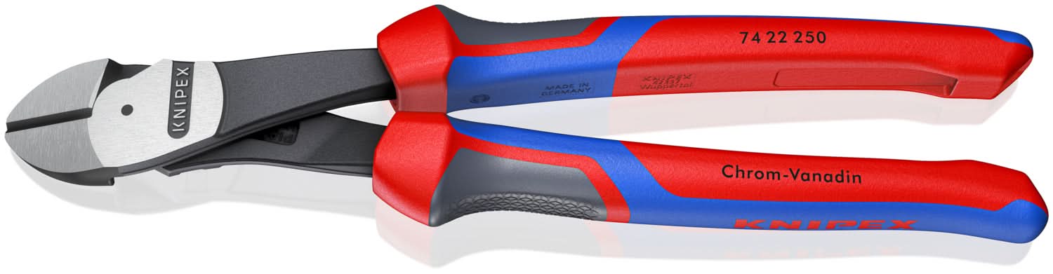 High Leverage 12° Angled Diagonal Cutters