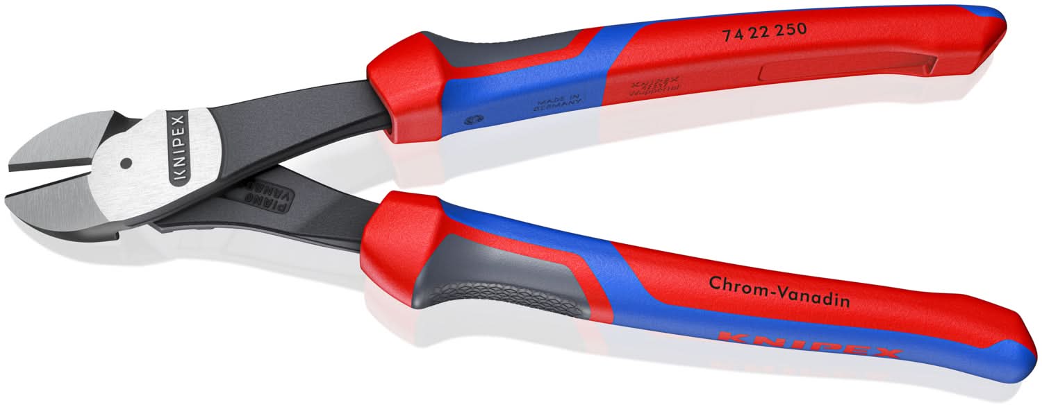 High Leverage 12° Angled Diagonal Cutters