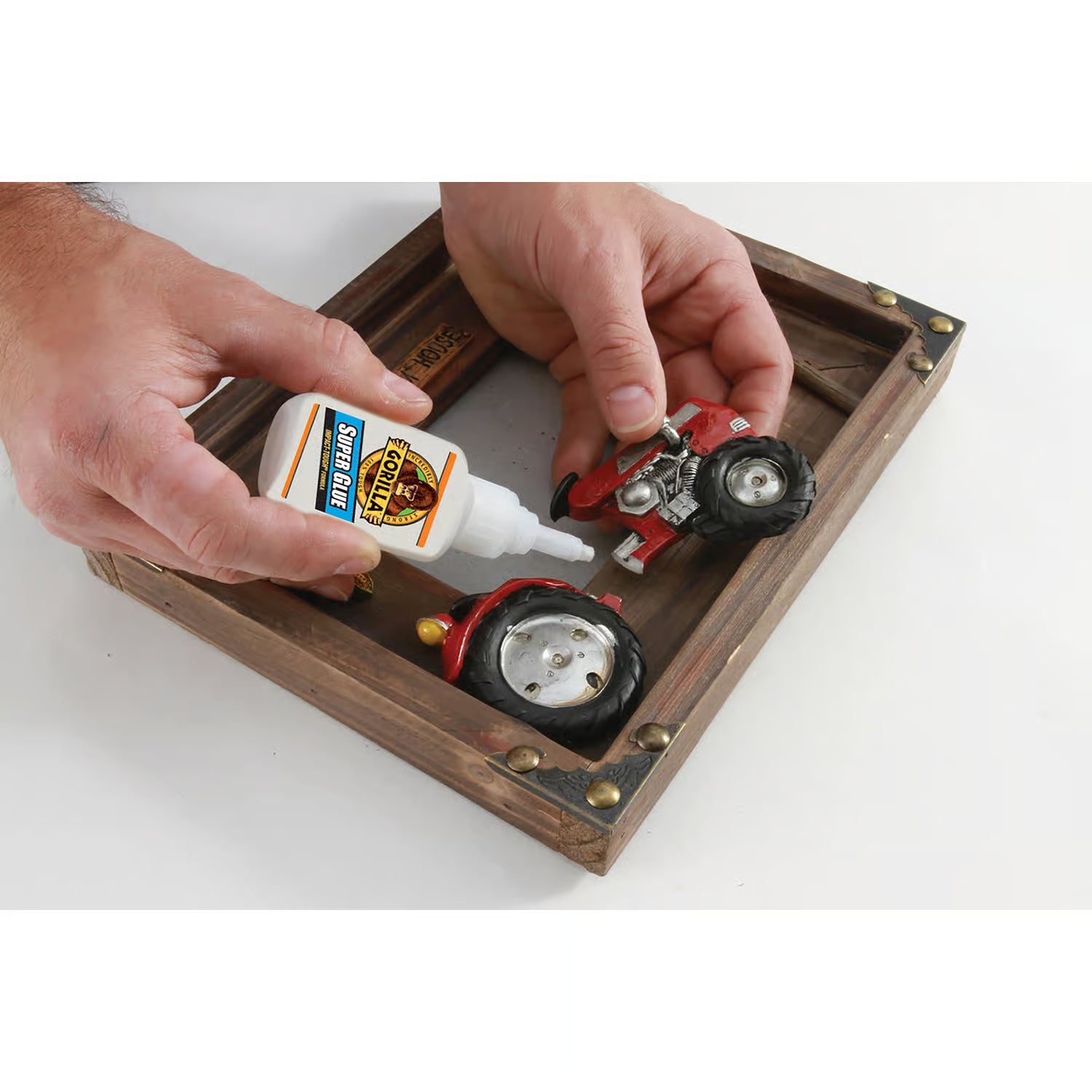 Gorilla Glue High Strength Clear Super Glue, 2-Pack of 0.22-oz. Tubes (7800109)