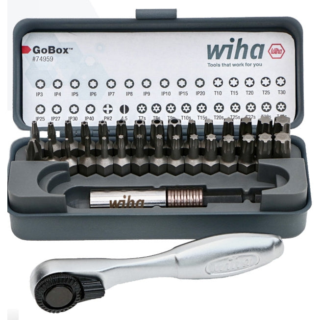 Wiha 74959 32-Piece BitBox Master Bit Set