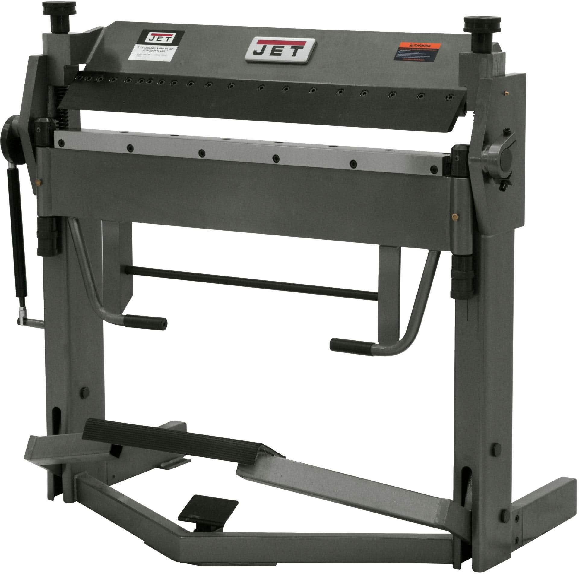 Jet Tools 752125 BPF-1240, 40" x 12 Gauge Box & Pan Brake With Foot Clamp