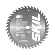 SKIL 75740B10 SKIL 75740B10 7-1/4 In. 40-Tooth Carbide Finish Circular Saw Blade