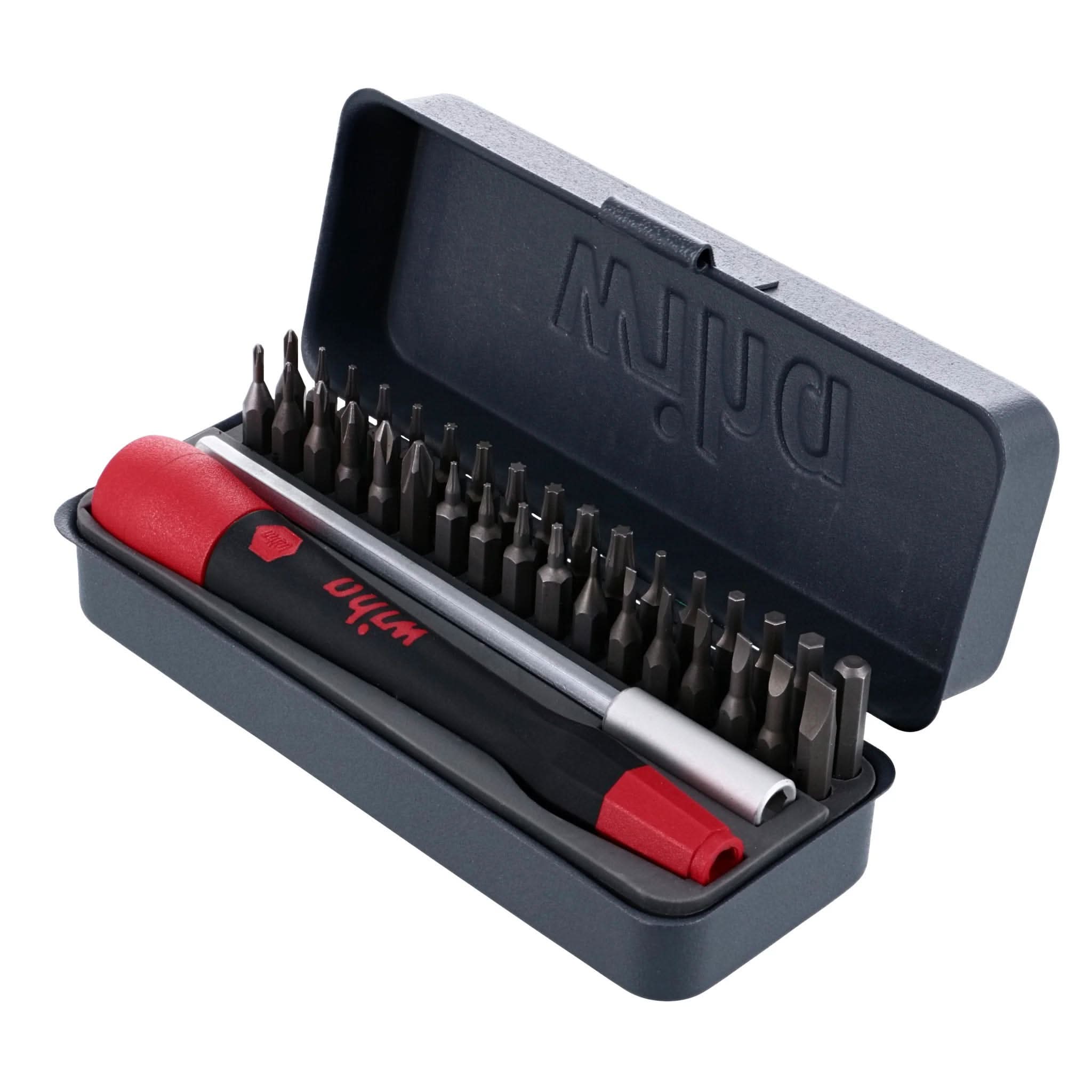 Wiha 75958 36-Piece GoBox Precision Micro Bit Set – Tool Nut