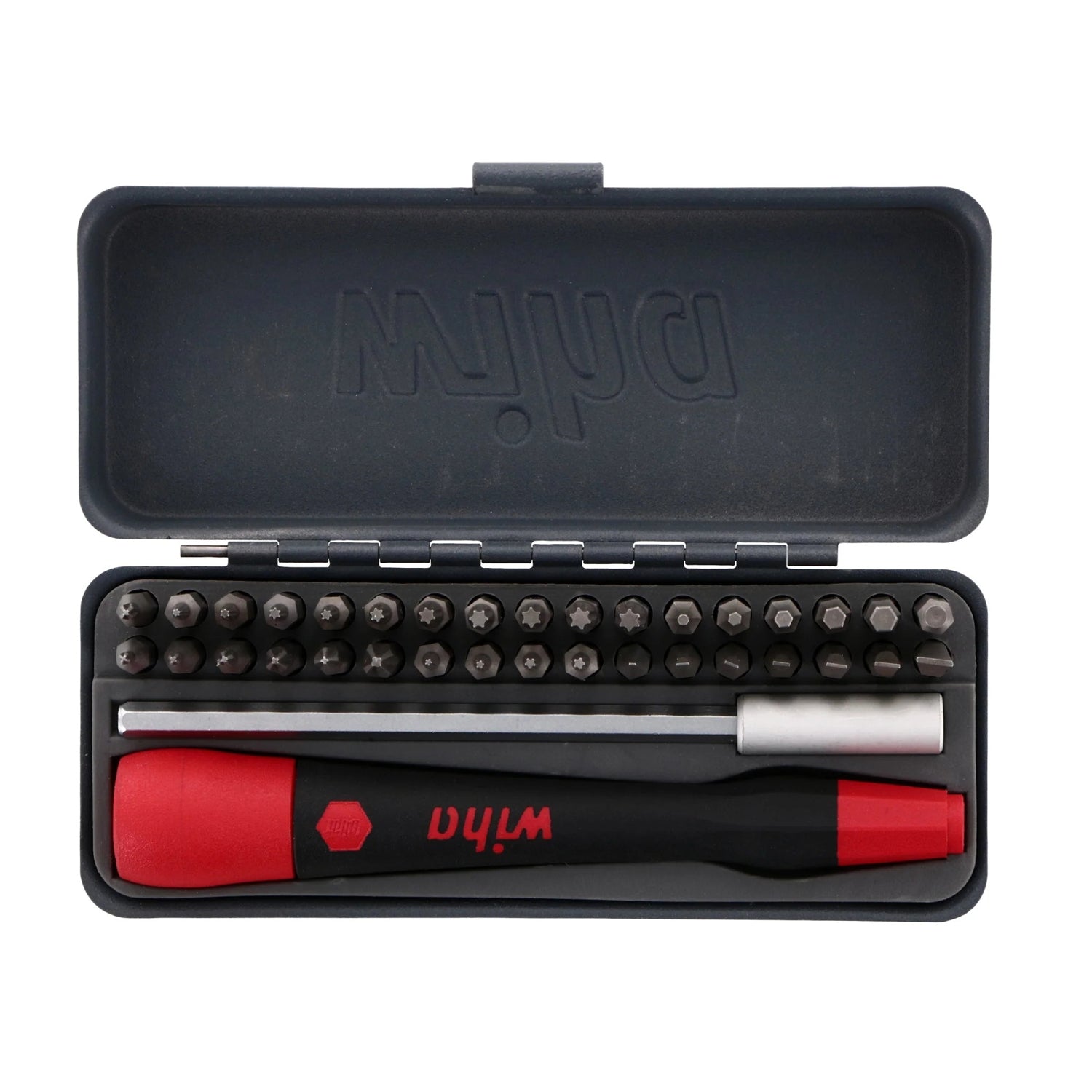 Wiha 75958 36-Piece GoBox Precision Micro Bit Set