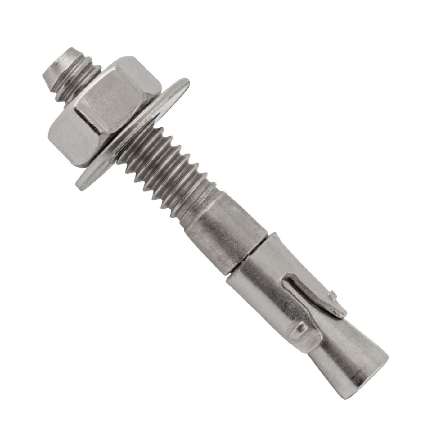 DeWalt 7600SD6 1/4" X 1-3/4" Power-Stud+ SD6 Stainless Steel Wedge Expansion Anchors (100-Pack)