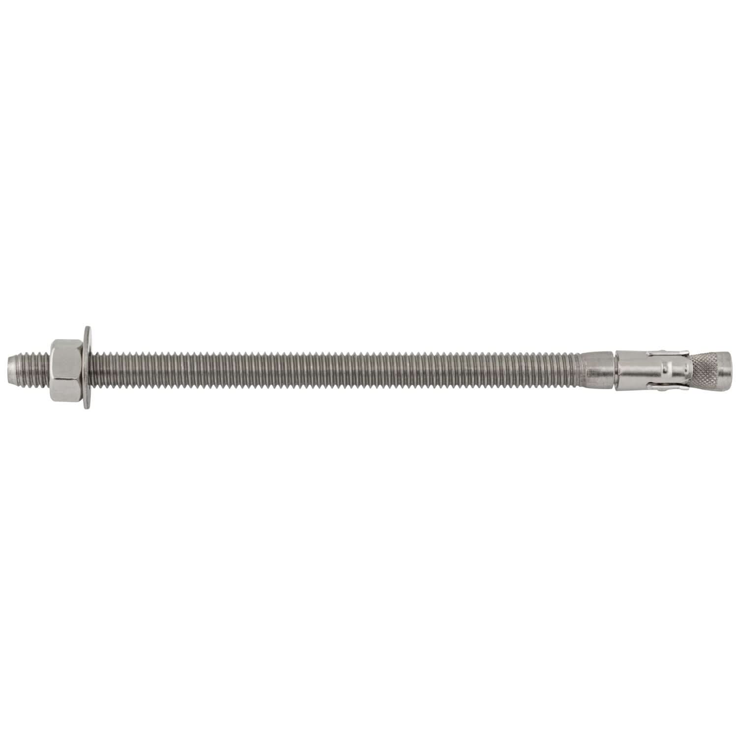 DeWalt 7617SD6 Power-Stud+ SD6 Stainless Steel Wedge Expansion Anchor, 3/8 in. x 7 in. (50-Pack)