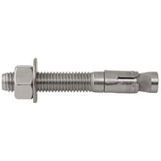 DeWalt 7632SD6 Power-Stud+ SD6 Stainless Steel Wedge Expansion Anchor, 5/8 in. x 4-1/2 in. (25-Pack)