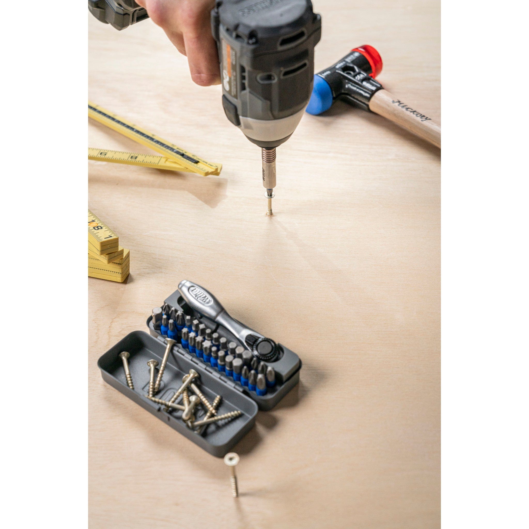 Wiha 76868 61-Piece TerminatorBlue GoBox Bit Set – Tool Nut