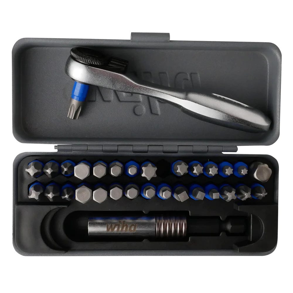 Wiha 76889 32-Piece Go Box Impact Bit Set