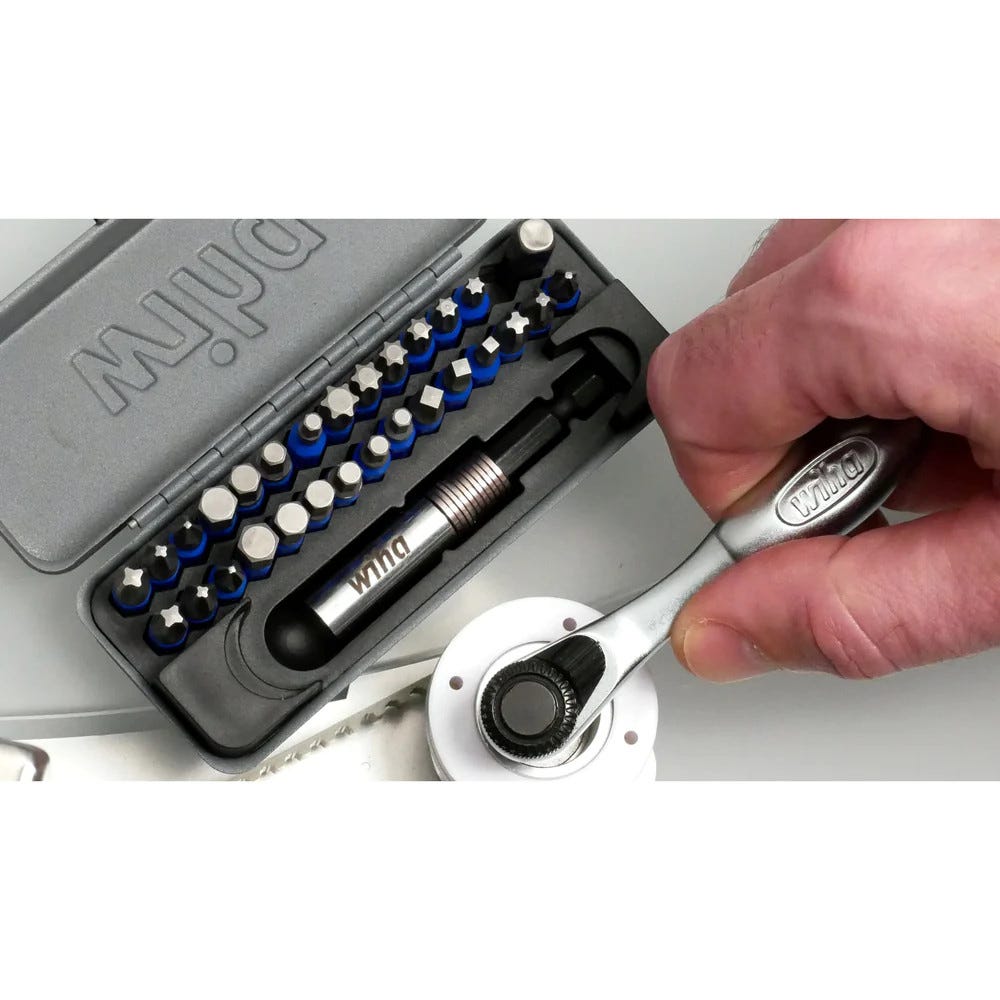 Wiha 76889 32-Piece Go Box Impact Bit Set