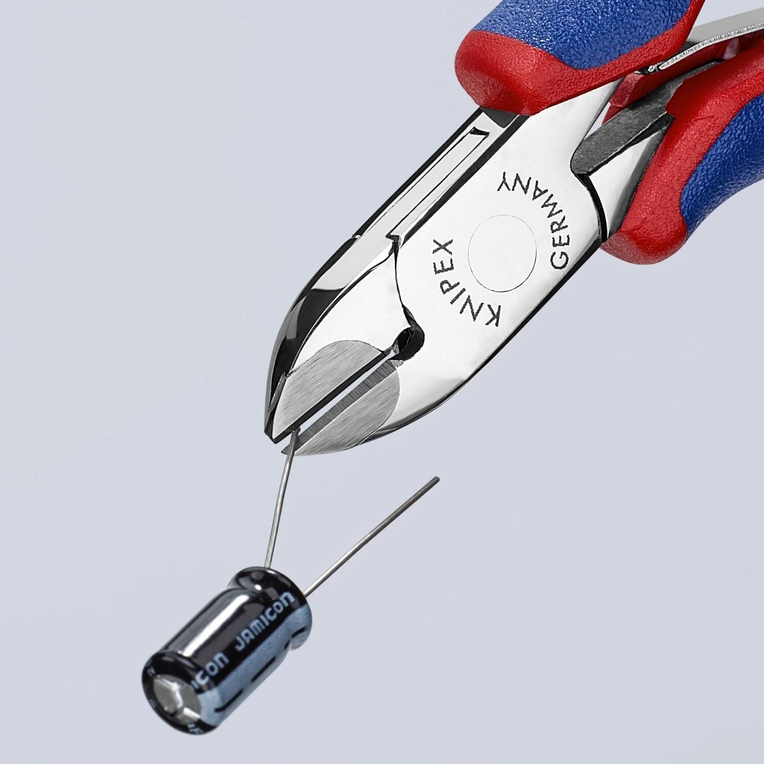 Knipex 77 02 120 H Electronics Diagonal Cutters-Carbide Metal Cutting Edges