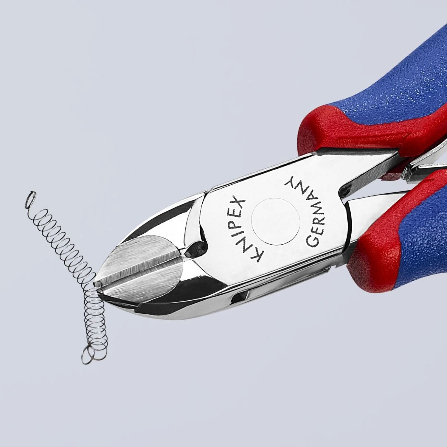 Knipex 77 02 120 H Electronics Diagonal Cutters-Carbide Metal Cutting Edges