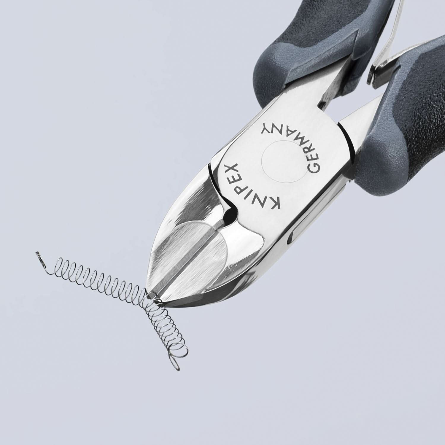 Knipex 77 02 120 H ESD Electronics Diagonal Cutters-Carbide Metal Cutting Edges-ESD Handles