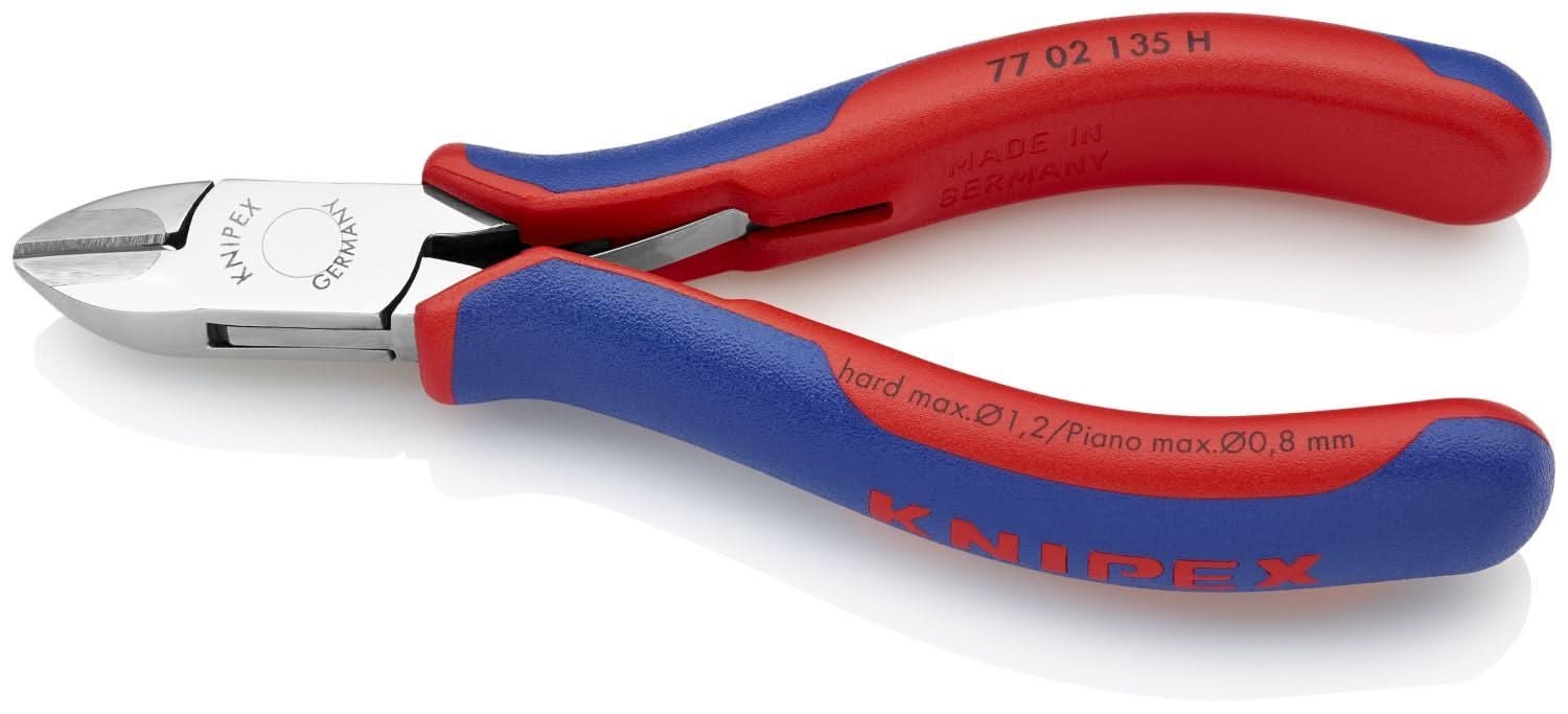 Knipex 77 02 135 H Electronics Diagonal Cutters-Carbide Metal Cutting Edges