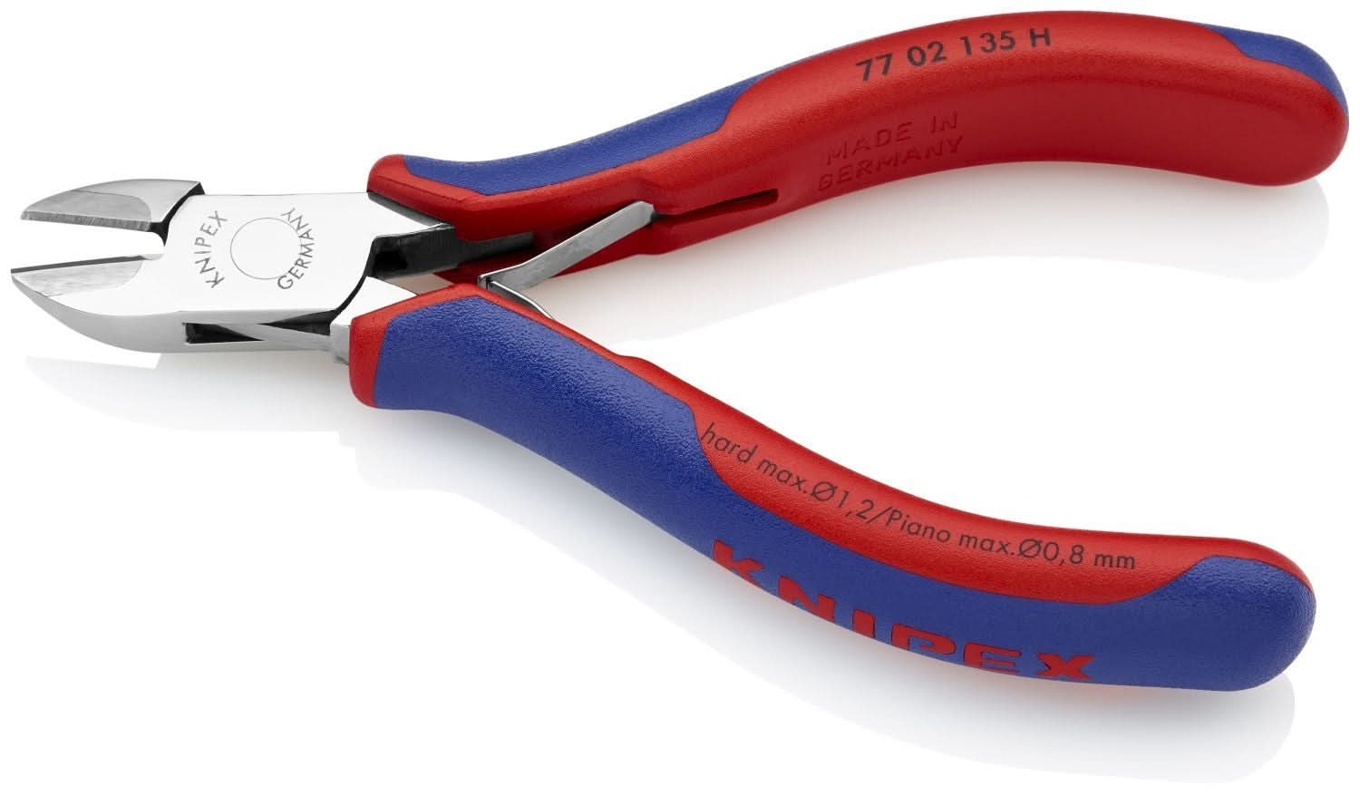 Knipex 77 02 135 H Electronics Diagonal Cutters-Carbide Metal Cutting Edges