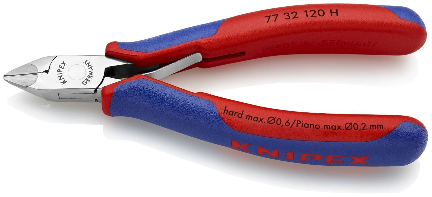 Knipex 77 32 120 H Electronics Diagonal Cutters-Carbide Metal Cutting Edges