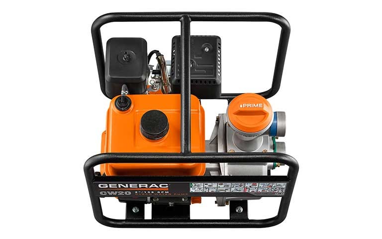 Generac Power Systems 7732 CW20K 2 in. Clean Water Pump with Hose Kit