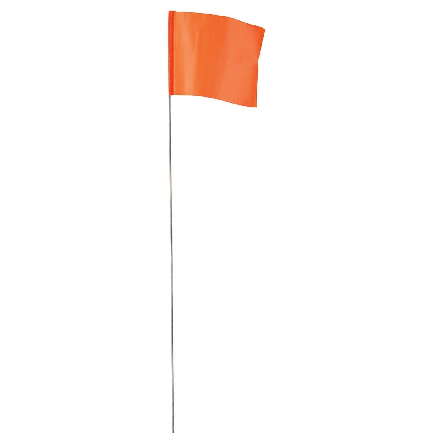 Empire 78-002 2.5-Inch x 3.5-Inch Glo Orange Flag Stakes