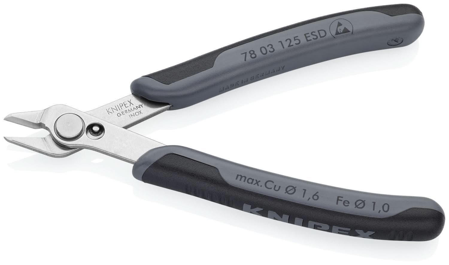 Knipex 78 03 125 ESD Electronics Super Knips-ESD Handles