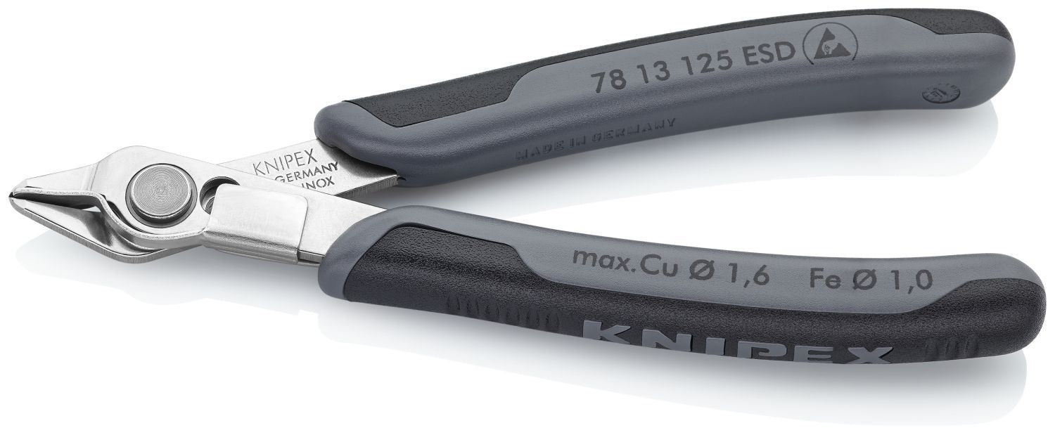 Knipex 78 13 125 ESD Electronics Super Knips-ESD Handles – Tool Nut