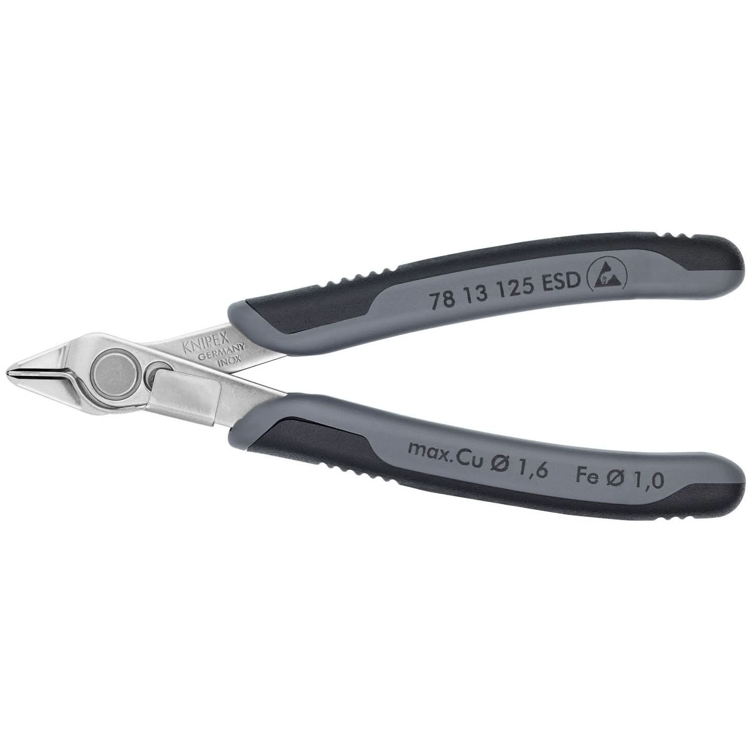 Knipex 78 13 125 ESD Electronics Super Knips-ESD Handles