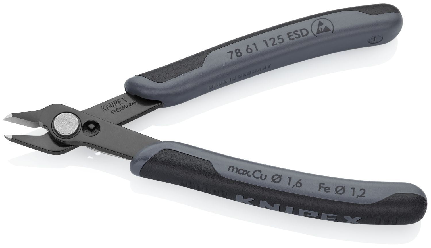 Knipex 78 61 125 ESD Electronics Super Knips-ESD Handles