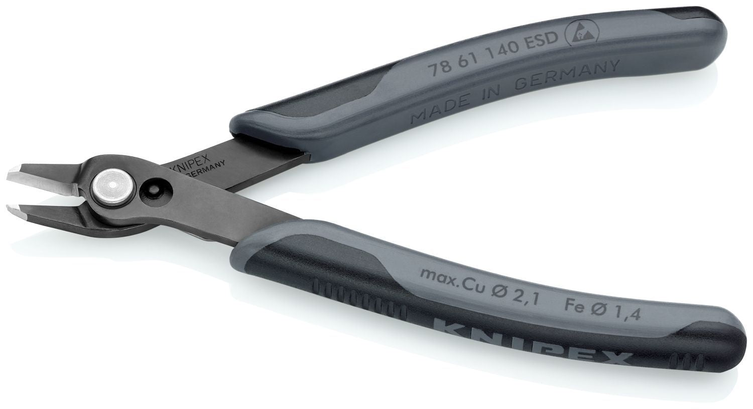 Knipex 78 61 140 ESD Electronics Super Knips XL-ESD Handles