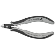 Knipex 79 02 120 ESD Electronics Diagonal Cutters-ESD Handles