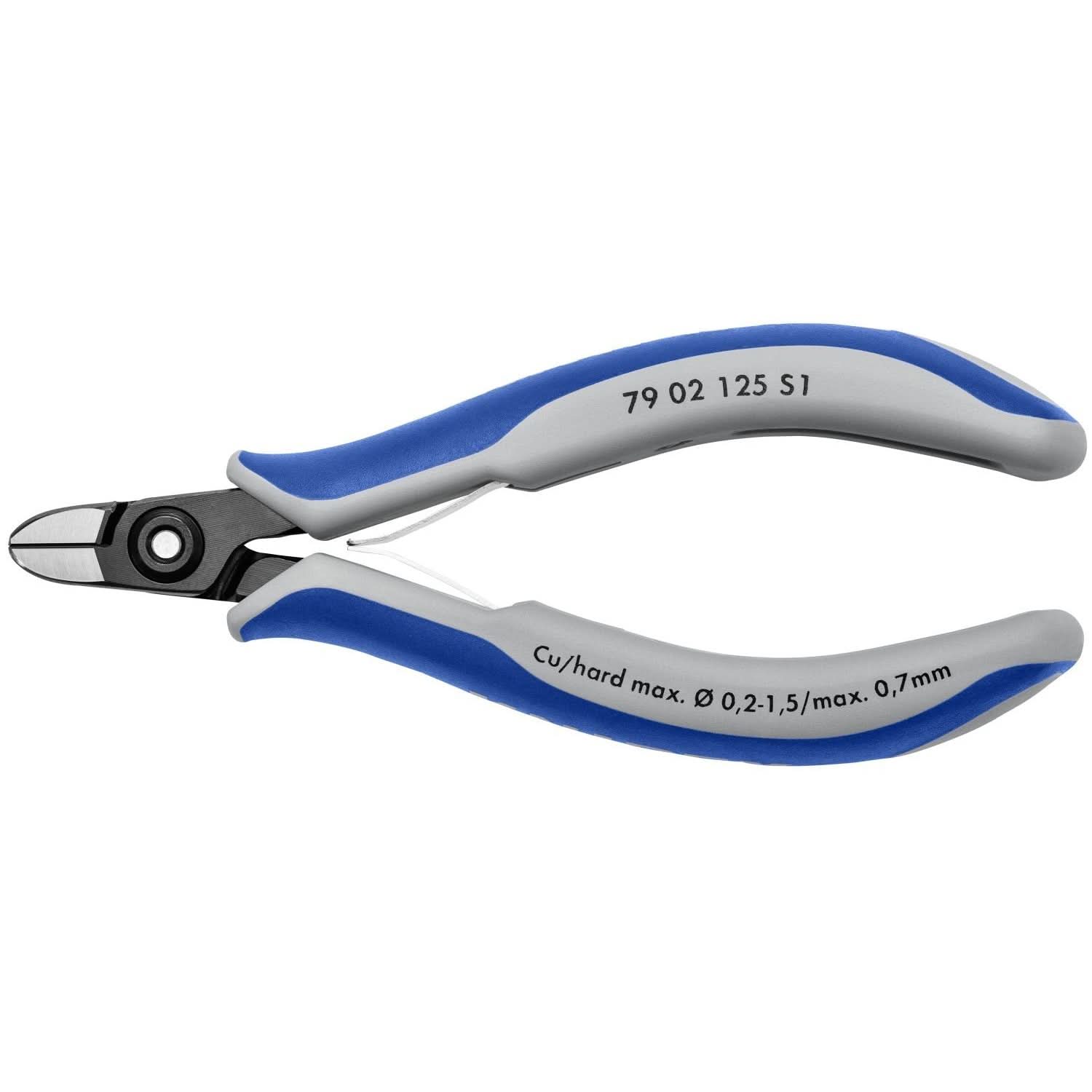 Knipex 79 02 125 S1 Aviation Round Nose Diagonal Cutters