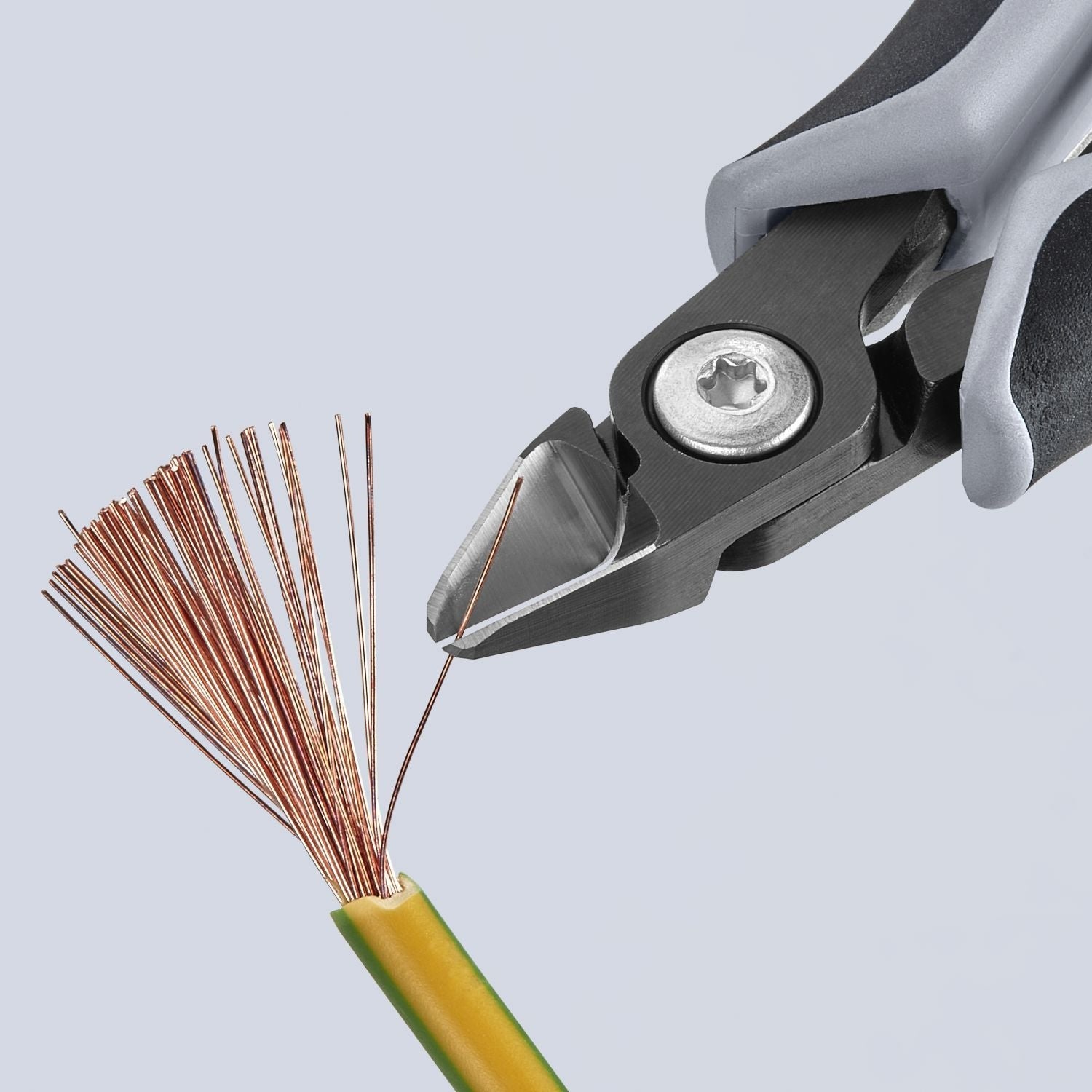 Knipex 79 42 125 ESD Electronics Diagonal Cutters-ESD Handles