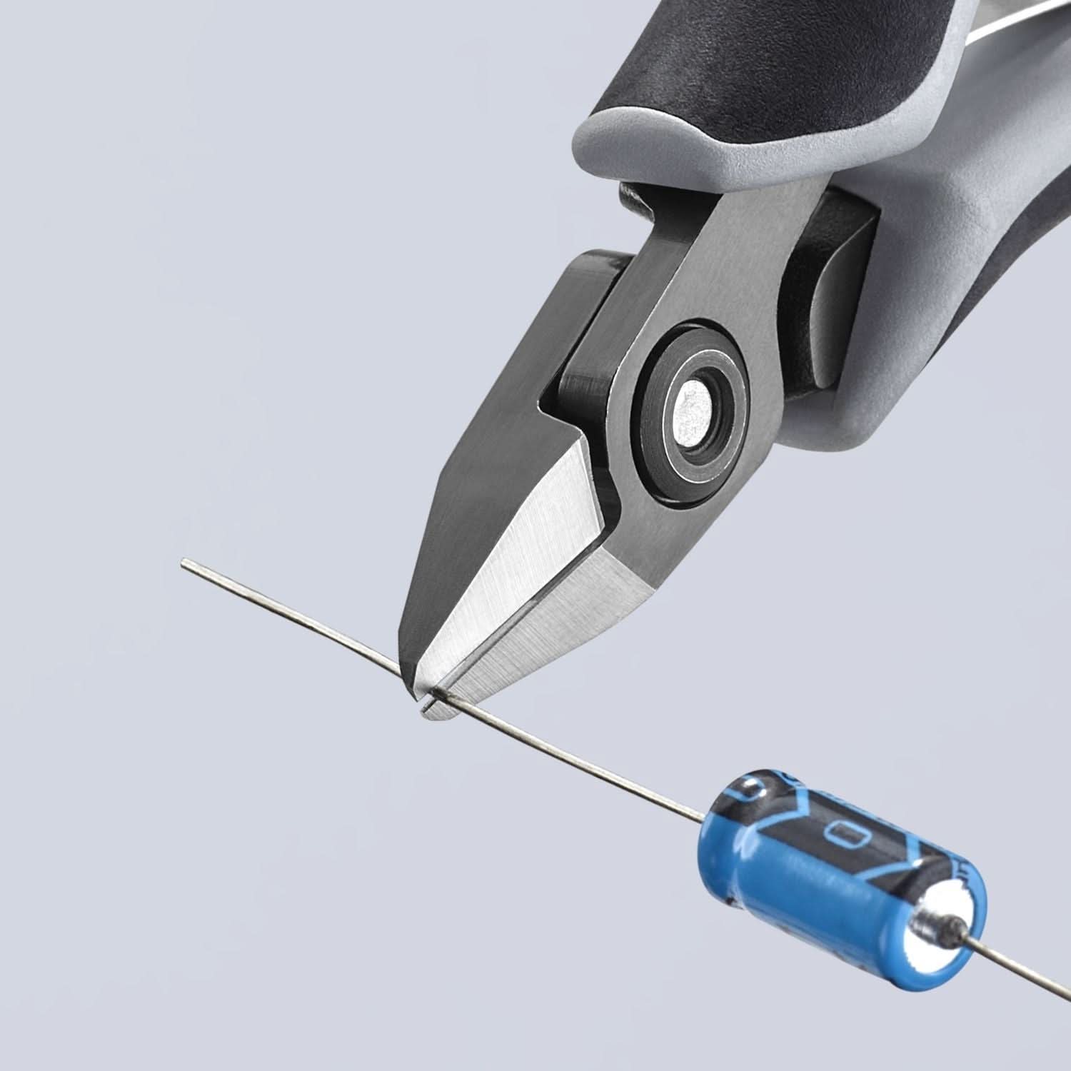 Knipex 79 42 125 ESD Electronics Diagonal Cutters-ESD Handles