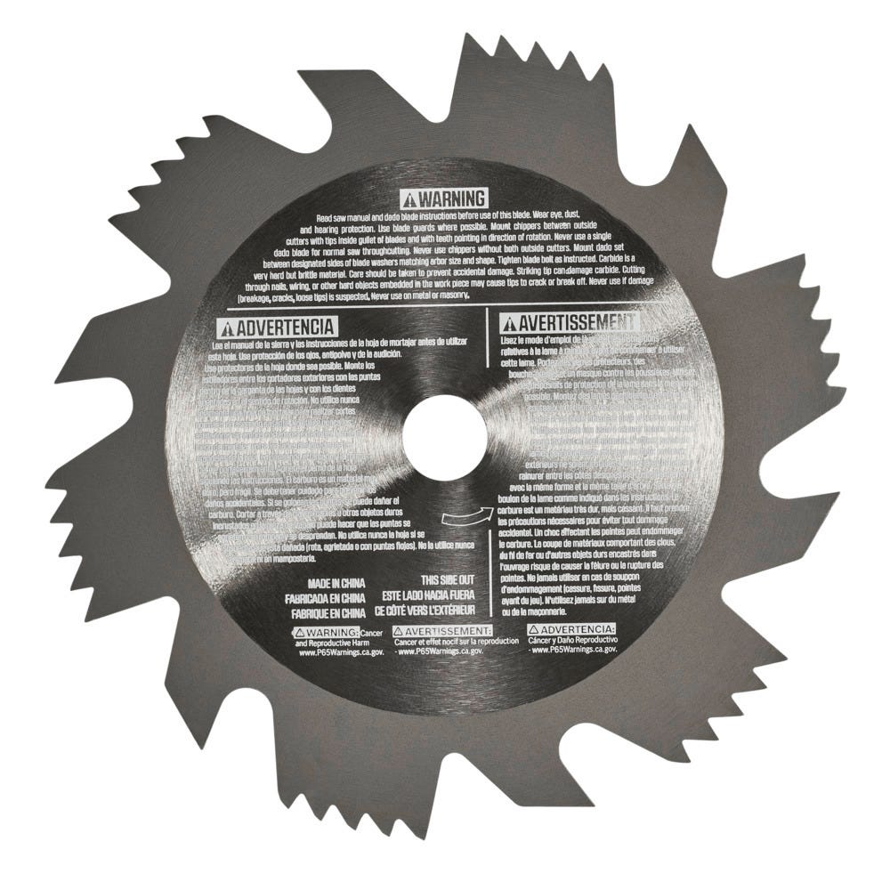 SKIL 79600 6 In. Carbide Tipped Dado Set