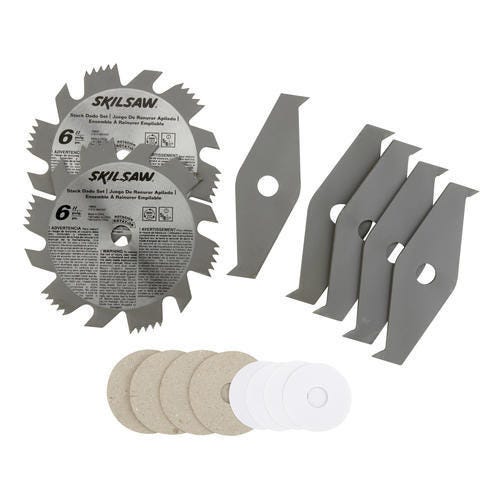SKIL 79600 6 In. Carbide Tipped Dado Set