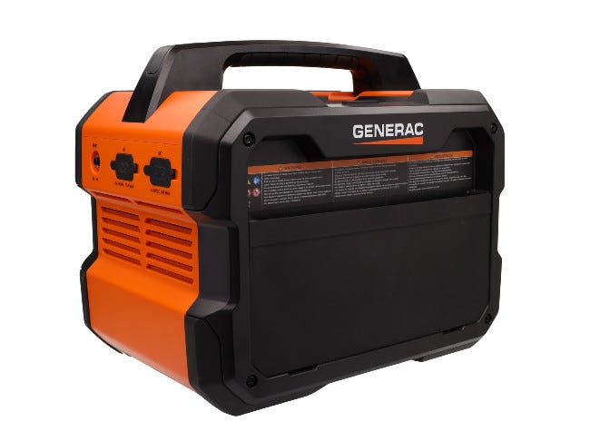 Generac 8025 GB1000 1600 Watt Portable Power Station