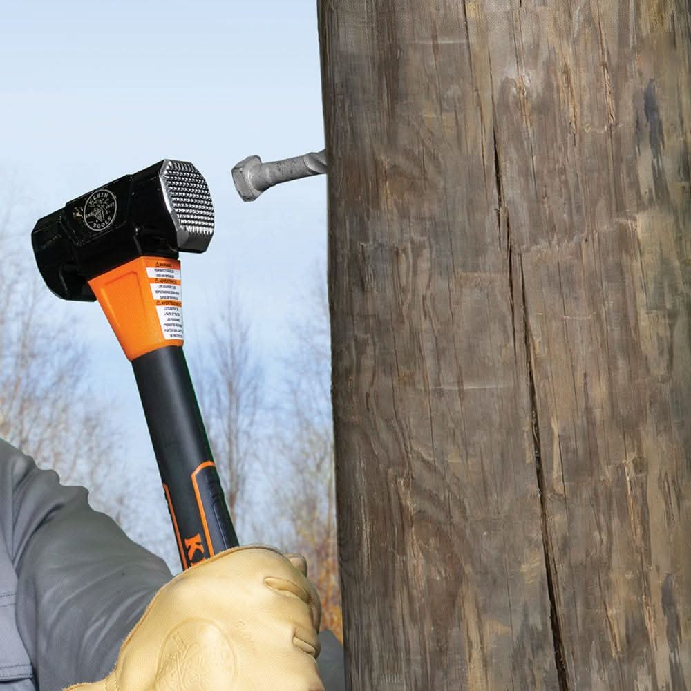 Klein Tools 80936MF Lineman's Milled-Face Hammer
