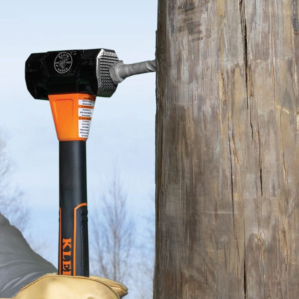 Klein Tools 80936MF Lineman's Milled-Face Hammer