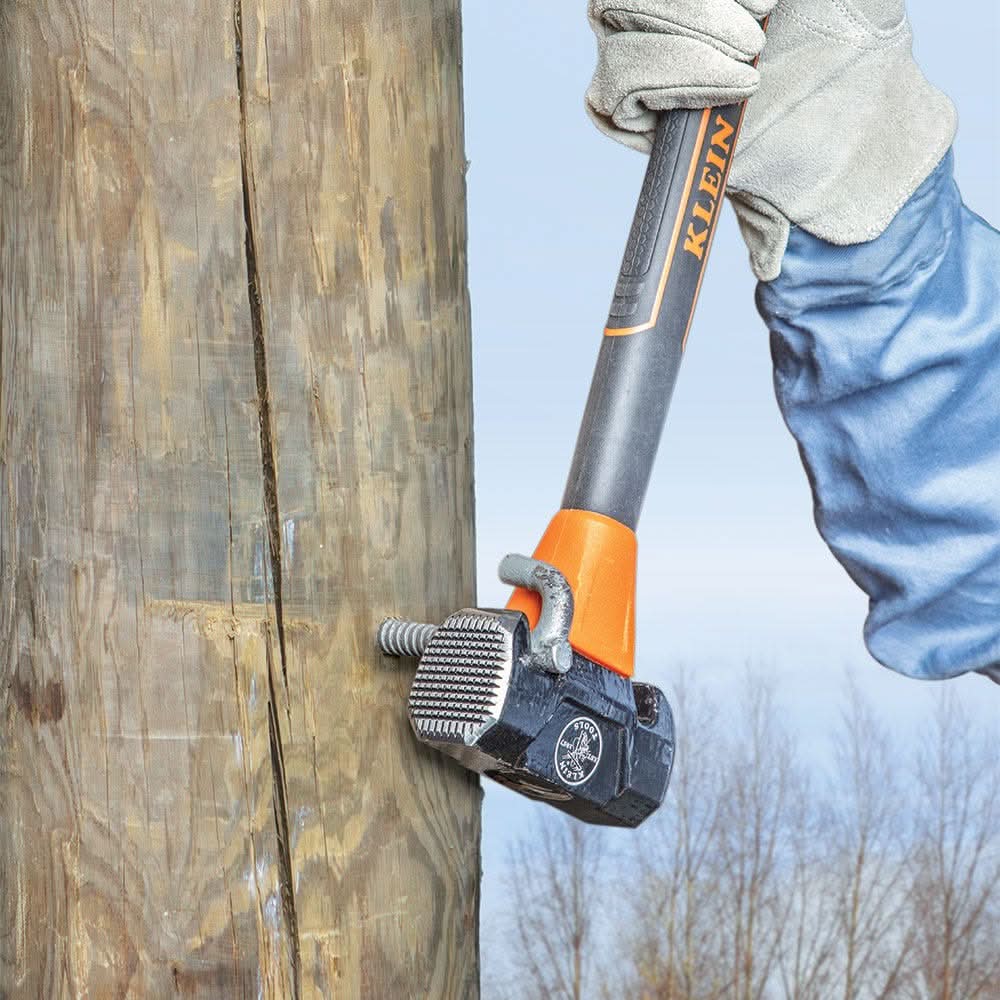 Klein Tools 80936MF Lineman's Milled-Face Hammer