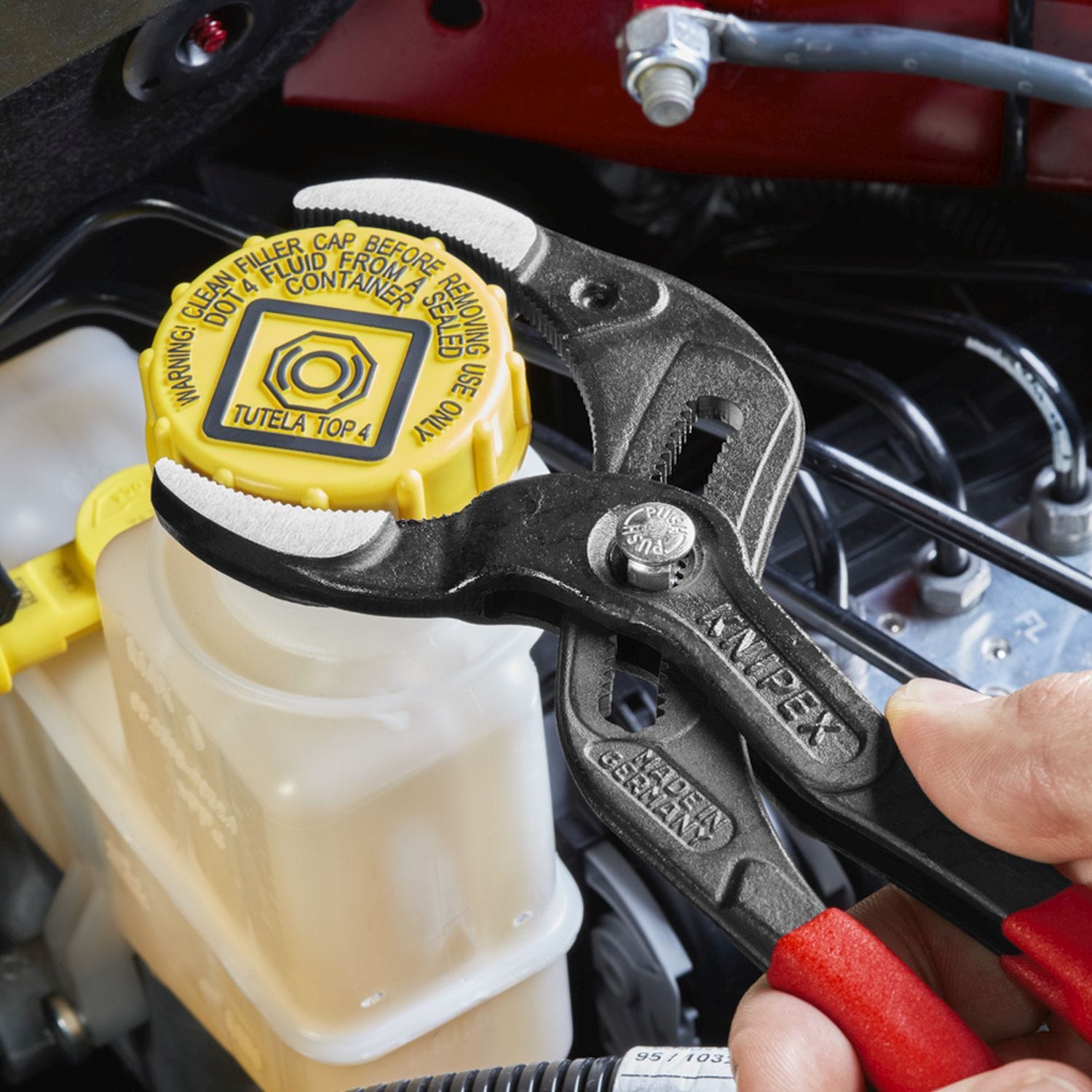 Knipex 81 01 250 Pipe Gripping Pliers with Serrated Jaws